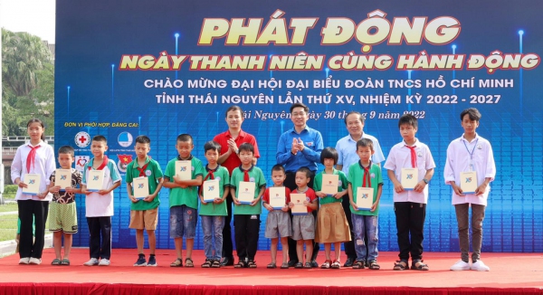Sôi nổi các hoạt động hưởng ứng Ngày thanh niên cùng hành động chào mừng Đại hội đại biểu Đoàn TNCS Hồ Chí Minh tỉnh Thái Nguyên lần thứ XV, nhiệm kỳ 2022-2027.